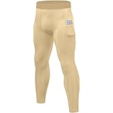 SPVISE Compression Pants Men Leggings for Sports Gym Cool Dry Athletic Tights Base Layer for Running Football Basketball Yoga