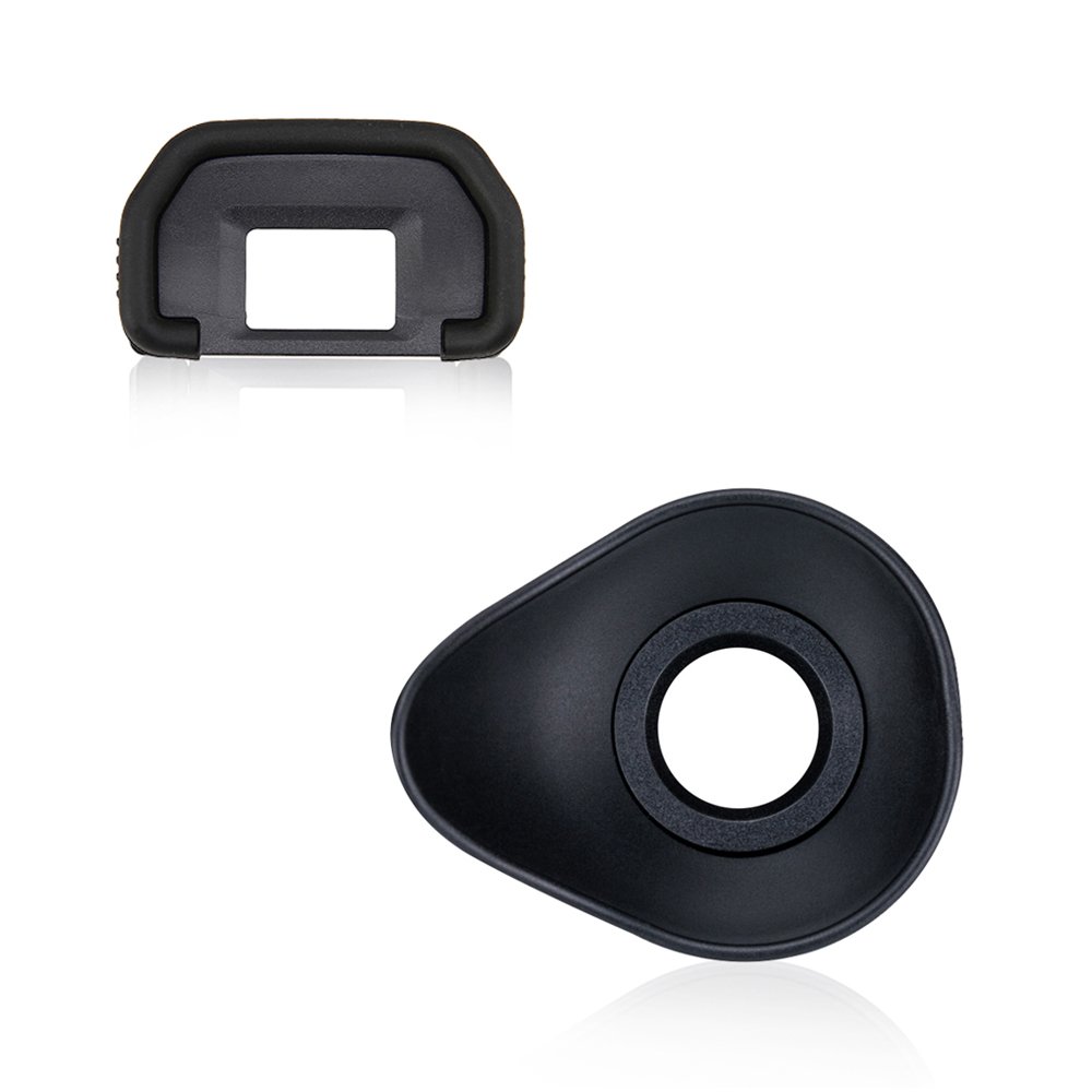 JJC Eyecup Eyepiece for Canon EOS 5D Mark II 6D Mark II 6D 5D 90D 80D 70D 60Da 60D 50D 40D 30D 20Da 20D 10D D60 D30 A2E A2 Replace Canon EB 2 Style
