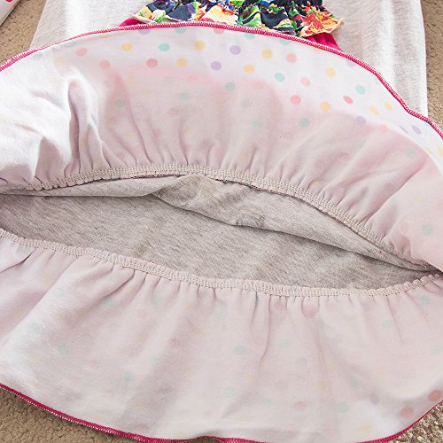 VIKITA Meisjes Jurken Cartoons Patroon Katoenen Jurk 1-8 jaar oud - Afbeelding 8