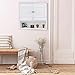 TANGKULA Wall Cabinet, Hanging Bathroom Medicine Cabinet with Double Shutter Doors and Adjustable Shelf, 26 x 8.5 x 25 Inches, White