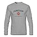 DanielRauda Men's Jameson Beer Long Sleeve T Shirt Grey