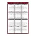 Blue Sky 2020 Laminated Erasable Wall Calendar, Regular and Academic Year, Double Sided, 36