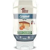 Mrs Taste Sugar Free Caramel Syrup, Zero Calories, Zero Sodium, Zero Sugar, High Fiber, Keto Friendly, Paleo Friendly, Condiments and Sauces (11 oz, Caramel Syrup)