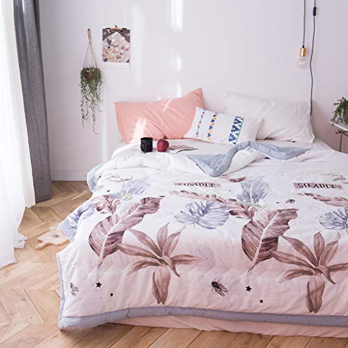 Startview Cooling Weighted Blanket Summer Quilt Air Conditioning Cool Blanket, Cute Quilt (L)