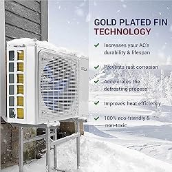 DELLA 18000 BTU Wifi Enabled Mini Split AC 21 SEER2