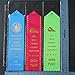 10 Swimming Ribbons Organizer Holder Display Storage for Larger Ribbons Gymnastics Track Award Ribbon Strong Clear Robust Binder Pages Sheets - Mercurydean USA