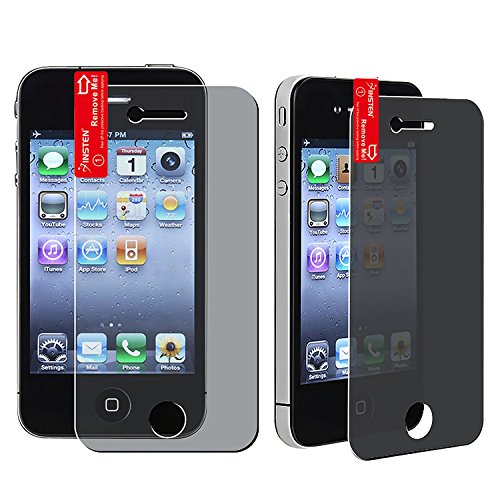 Generic Privacy LCD Screen Protector Film Guard for Apple iPhone 4 - Non-Retail Packaging - Privacy Cell Phones & Accessories, Accessories, Screen Protectors