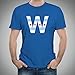UGP Campus Apparel Chicago Flag W Mens T-Shirt - Medium - Royal