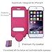 AVAWO for iPhone 6 6S PLUS Case, Creative Smart Window View Touch Front Flip Cover Ultra Thin Folio Case for iPhone 6 6S PLUS 5.5