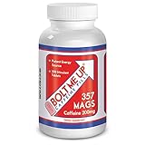 D&E Nutraceuticals Bolt Me Up 357 Mags Caffeine with Vitamin C Extra Strength Energy Supplement, 200mg, 250 Tablets