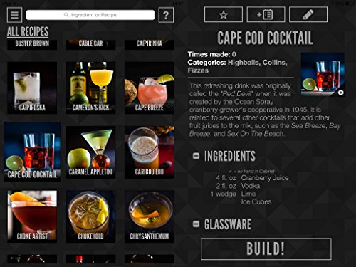 Perfect Drink PRO Smart Scale + Recipe App - Mix Perfect Cocktails at Home (Wireless, Bluetooth 4.0)