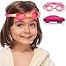 SWIM ELITE Kids Swimming Goggles - Comfortable Adjustable Strap, Anti-Fog, UV Protection, Toddler to Kid Size, Fun and Colorful Case