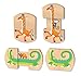 Melissa & Doug Slide and Seek Safari Baby and Toddler Wooden Toy