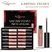 Rejawece Lip Gloss Waterproof Long Lasting Matte Lip Gloss Liquid Lipstick Beauty Makeup Cosmetics Lip Stick (12 Colors Set)