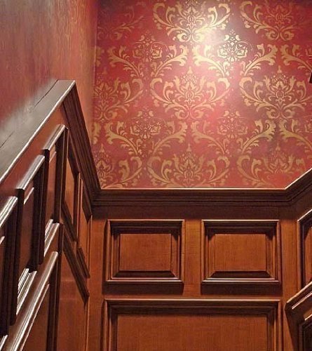 Cutting Edge Stencils Damask Stencil Anna Large Stencils For
