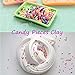POLMMYS Slime Making Kit, Slime Beads Including Foam Beads, Sprinkled Candy Pieces, Fruit Slices, Glitter Shaker Jars and Sequin Stars for Crunchy Slime, Fluffy Slime and DIY Craft