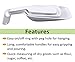 Set of 4 - Measuring Scoops, On Ring, 1/4 Cup to 1 Cup, White Plastic, KU-100.