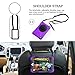 BRAECN for iPad Mini5 Shockproof Case Three Layer Drop Protection Rugged Protective Heavy Duty iPad Mini4 Case with 360 Degree Swivel Stand/Hand Strap and Shoulder Strap for iPad Mini 5/4 Case(Purple)