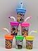 6 Lion Guard Stickers Birthday Sipper Cups with lids Party Favor Cups Lion King