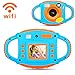 Kids Camera Toys for Boys,Gifts WiFi Rechargeable Shockproof Cute Mini Camera for Girls Anti-Drop Children digital Video Camera with 7 Color Filter Effect