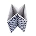 DII Foldable Fabric Storage Containers for Nurseries, Offices, Closets, Home Décor, Cube Organizers & Everyday Use, 11 x 11 x 11, Nautical Blue Lattice - Set of 2, Small,