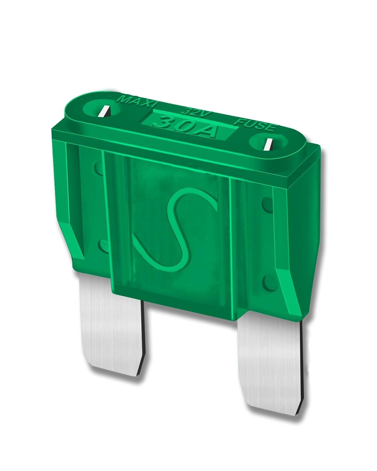 Photo 1 of 10pcs 30AMP Maxi Fuses - 30A 32V Automotive Blade Fuse for Auto, Car, Rv, Boat, Truck