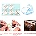 Baby Proofing Corner Protector Guards Caring Corners Premium Clear Corner Guards. Keep Children Safe, Protect From Injury Around the House（16pack）