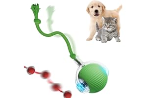 PETUPS Interactive Cat Toy, 2025 New Cat Toy for Indoor Cats, Intelligent Rolling Ball Toys, Kitten Toys for Bored Indoor Cats/Dogs (Green)
