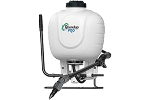 Roundup 190314 Backpack Sprayer for Fertilizers, Herbicides, Weed Killers and Insecticides, 4 Gallon