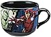 Vandor Marvel Avengers Assemble 20 Ounce Ceramic Soup Mug, Multicolored