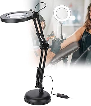 lupa lampara de belleza para tatuajes