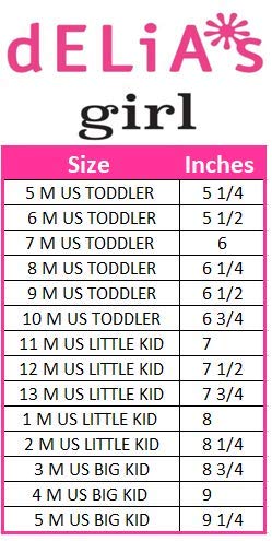 dELiA*s Girls Gladiator Style Sandals with Metallic Perforated Butterfly Details, Black, Size 5 M US Toddler' - Thumbnail 5