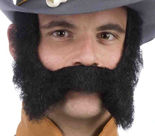 Forum Novelties Men's Novelty Mustache and Sideburns