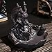 Sea Star Dragon Ceramic Backflow Incense Tower Burner Statue Figurine (1, Dragon)