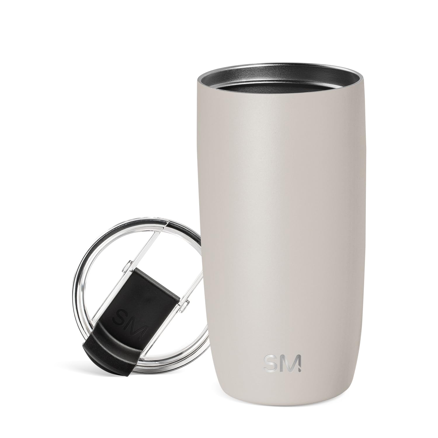 Photo 1 of **********MISSING PARTS*******
Simple Modern Travel Coffee Mug Tumbler with Flip Lid | Reusable Insulated Stainless Steel Cold Brew Iced Coffee Cup Thermos | Gifts for Women Men Him Her | Voyager Collection | 16oz | Almond Birch