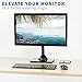 VIVO Single LCD Computer Monitor Mount, Freestanding Desk Stand with Glass Base for 1 Screen up to 32 inches (STAND-V001HG)thumb 3