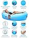 Inflatable Lounger Air Sofa Portable Waterproof Anti-Air Leaking Inflatable Pouch Couch with Pillow and Carrying Bag for Outdoor Camping, Picnics, Pool, Travel, Hiking, Beach