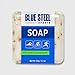 Blue Steel Sports BODY SOAP with Tea Tree and Eucalyptus Oils - DUO Pack (2 medium soaps per pack)
