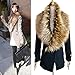 DZT1968® Women Faux Fox Fur Collar Scarf Shawl Collar Wrap Scarves (C)