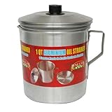 Bene Casa Aluminum Oil Strainer, 1 Quart