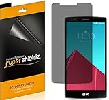 [2 Pack] SUPERSHIELDZ- Privacy Anti-Spy Screen Protector Shield For LG G4 + Lifetime Replacements Warranty - Retail Packaging