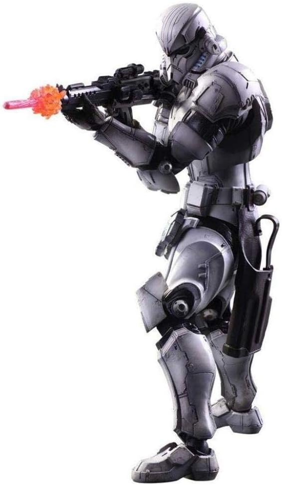 MVFIGURINE Star Wars Variant Play Arts Kai Stormtrooper PVC Painted Action Figure - Stormtrooper Assault Animated Character Model with Equipped Accessories - 27CM Gift