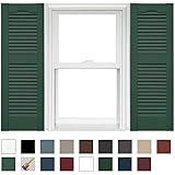 Vinyl shutter screws