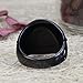 Mens Black Plated Stainless Steel Mason Masonic Freemason Ring Band Size,11