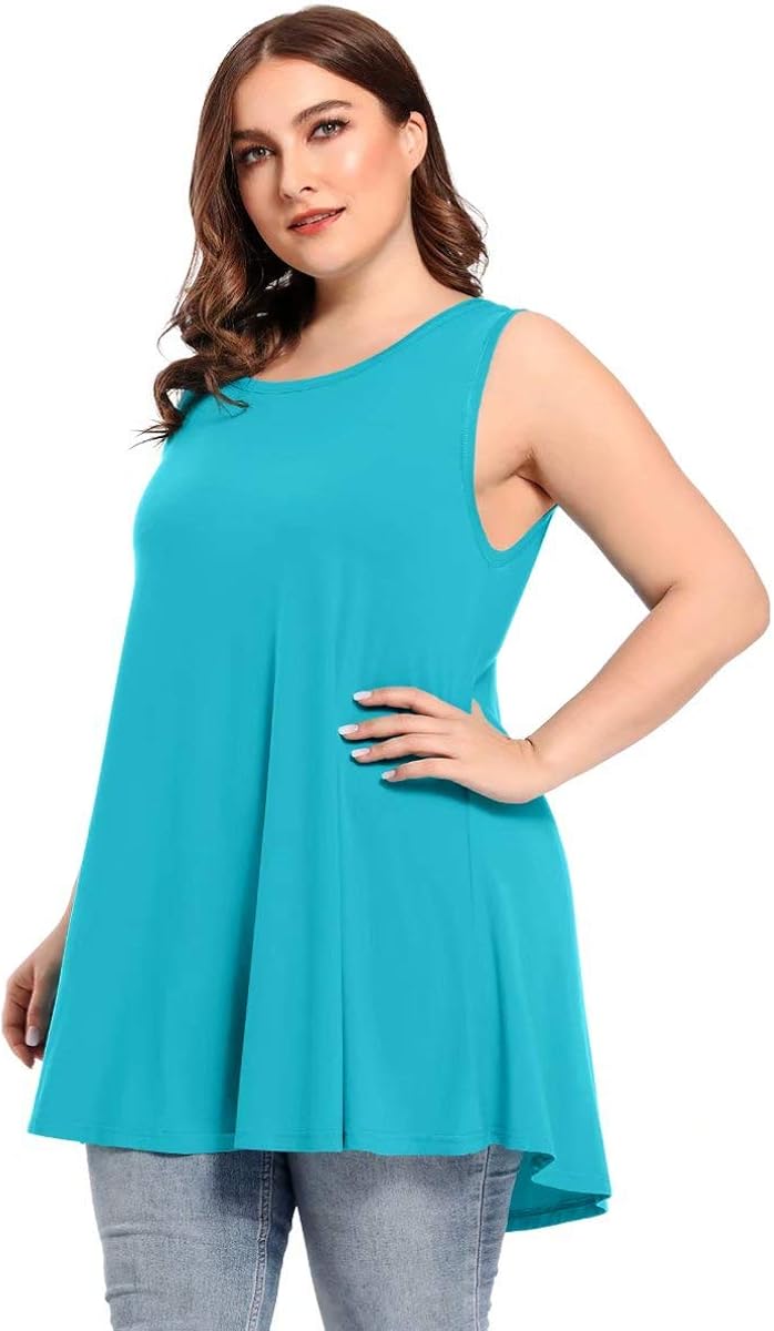 BELAROI Womens Summer Sleeveless O-Neck 