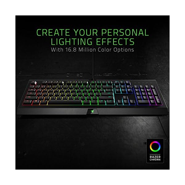 Razer Cynosa Chroma Multicolor RGB Gaming keyboard Individually