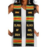 Kwabla's Kente Graduation Stole 2026 | Kente Stole Class of 2026 | Kente Graduation Sash 2026