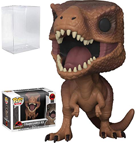 Funko Pop! Movies: Jurassic Park - Tyrannosaurus Rex Vinyl Figure (Bundled with Pop Box Protector Case)