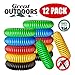 GREAT OUTDOORS  Natural Mosquito Repellent Bracelets, Insect Bug Protection up to 300 Hours Bands, Deet-Free Wristband, Pest Control Bands for Kids & Adults, 12 Pack