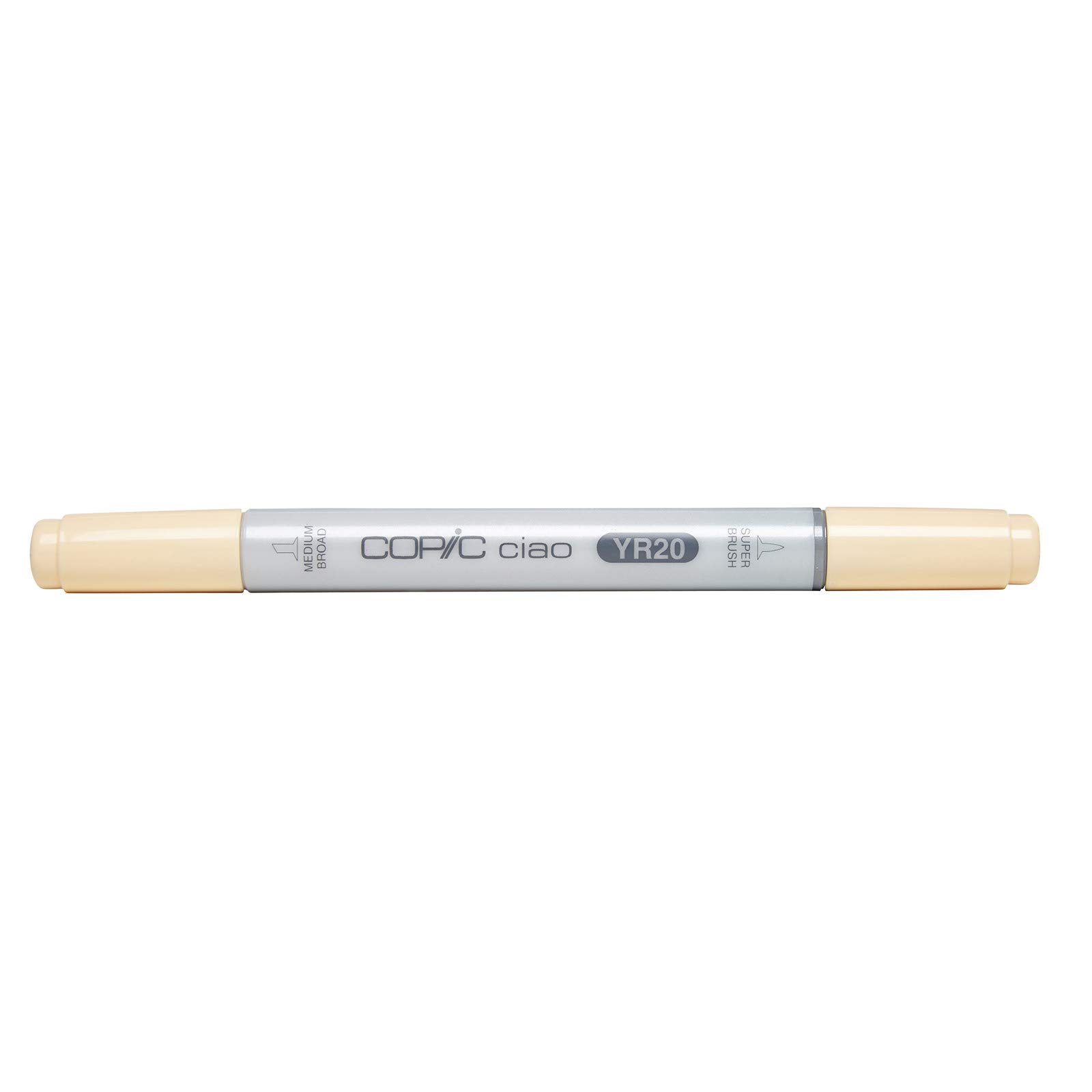 COPIC Ciao Coloured Marker Pen - (YR-20) Yellowish Shade, For Art & Crafts, Colouring, Graphics, Highlighter, Design, Anime, Professional & Beginners, Art Supplies & Colouring Books — image 1
